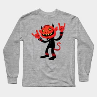 Heavy Metal Devil Long Sleeve T-Shirt